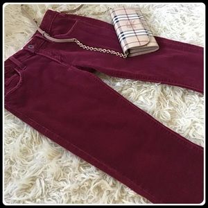 Levi’s burgundy corduroys